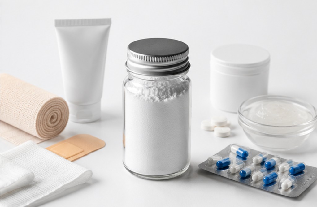 Sodium alginate - medical, pharmaceutical, and food applications